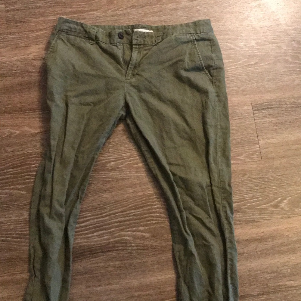 Green pants